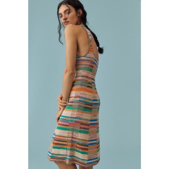 Daily Practice by Anthropologie Colorblock Sweater Dress - XS New - Picture 4 of 5